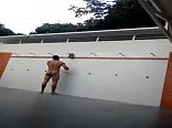 flagra no banheiro do parque olimpico