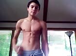 flexing twink tube youtube star