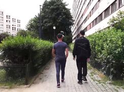 French lads fucking outside with a hookup