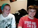 Friends Take Turns Stroking Gay Porn Videos