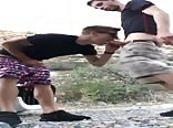 Friends Trade Public Blowjob
