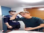 friends twink tube selfie fun