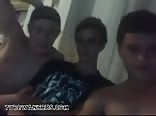 Friends Wank Together