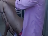 Fun with daddy on balcony gay teen sex