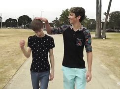 Gabe and his buddy