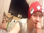 Gamer Loves His Dildo