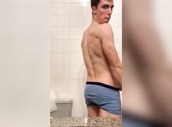 gap twink posing