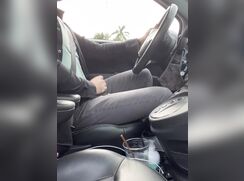 Gay Carjerking while driving 400