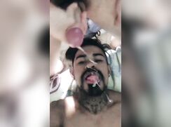 Gay Cumshot Facial 302