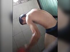 Gay have a shower