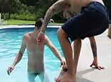 Gay Porn - Pool & Indoors Porn