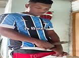 Gay Porn Black Teen Showing Off His Big Dick