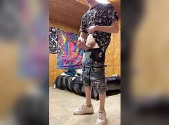 Gay Selfie of Twink Cumming 235