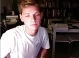 Gay teen porn spreads cheeks in daddy's office