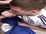 Gay Tube Cocksucker On the Toilet - Cum to Mouth