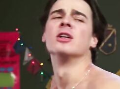 Gay Twinks Play & Cum 214