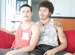 [GayRoom]Tino Attempts 10 Inches - Gay Porn Videos