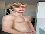 GBT College Sexy blond boys porn masturbates