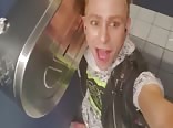 Geiler Blonder Boy Gay Teen Porn Under Bathroom Stall