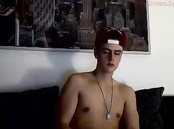 German on webcam