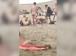 Getting Fucked  at the beach 304