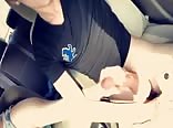getting handjob while driwing