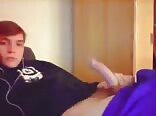 Ginger jerking off hard until he cums boys porn