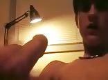 Girl online said I could fuck her if I jerk and eat my cum boys porn