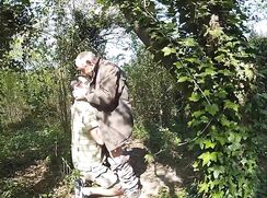 ♥ Great pere fucking in nature ♥