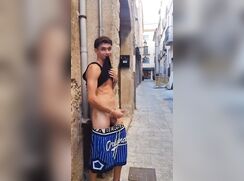 Guy was interrupted solo porn tube
