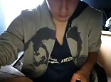 Handjob on the internet
