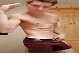 Handsome Blond Twink Porn Shaved Muscle Wanker