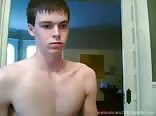Handsome swimmer