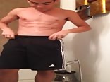 Handsome Teen Gay Tube Shows Hairy Ass Then JO's