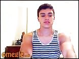 handsome  wanker shoots his cum