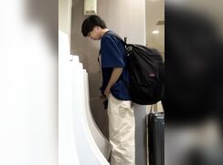 have an erection in the toilet