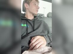 Hayden Still Jacking in Car He's Crazy Boys Porn
