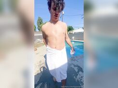 Hayes G. skinny dip