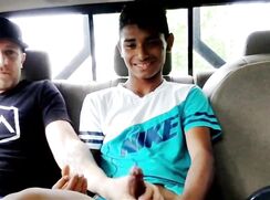 [HBW] The Helping Hand Porn Boys Jerk In The Car