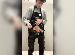 HE GOT HORNY AT WORK AND DIDNT EVEN TAKE OFF THE APRON