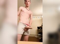 Hector EGB strip and masturbation porn