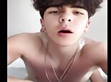 Hector with friend in the bathroom boys porn