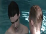 Helping hand in the pool