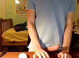 His cock was hard so he took care of it boys porn