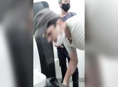 his huge hog. SPY CAM