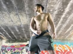 [Home video][015] Come find me jerking my cock under the bridge at kings park