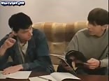 Homework interrupted boys porn