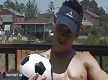 Horny boy cums on outdoor deck boys porn