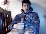 Horny Hot Latin Guy Cum