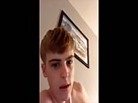 Horny teen plays on bed boys porn